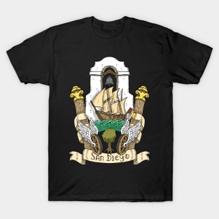 san diego city flag. T-Shirt